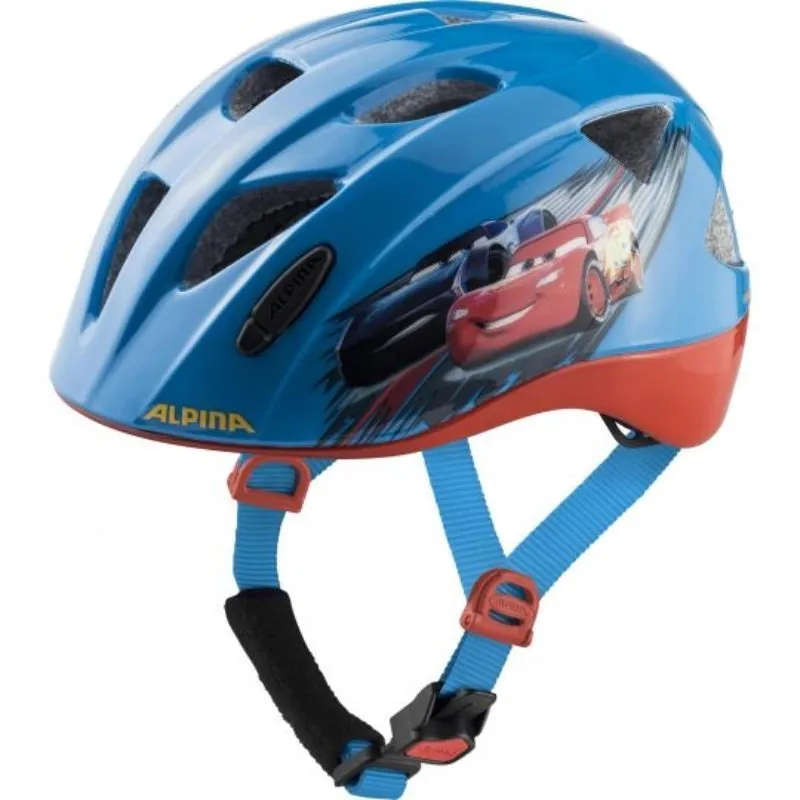 Helma na bicykel Alpina Ximo Disney Cars Gloss 45 - 49 cm