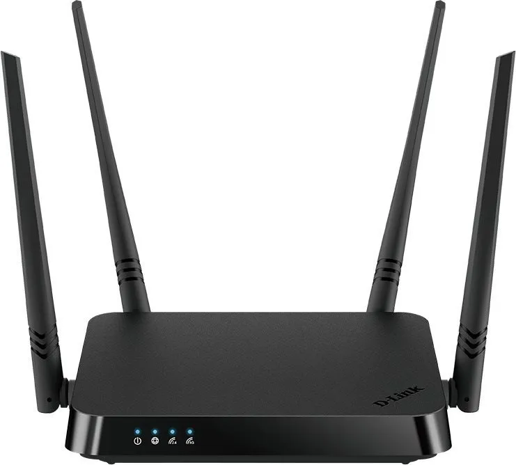WiFi router D-Link DIR-842V2, WiFi 5, 802.11s/b/g/n/ac, až 1200 Mb/s, dual-band, 4× GLAN
