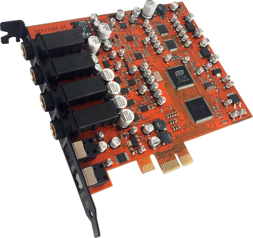 Zvuková karta ESI MAYA 44 eX, vysoko kvalitná 24-bit/96kHz zvuková karta do PCIe slotu, 4