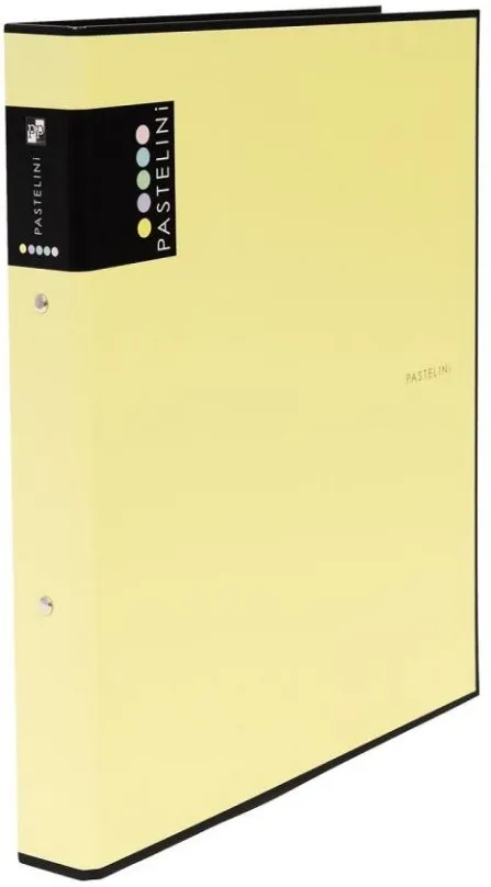 Šanón Kartón P+P Zakladač A4 lamino R25-2krúžok PASTELINI žltá