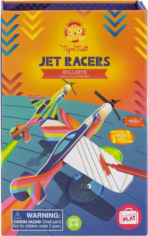 Vyrábanie pre deti Tiger Tribe Jet Racers Bullseye