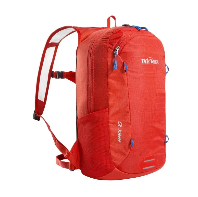 Turistický batoh Tatonka Baix 10 red orange, s objemom 10 l,, rozmery 42 x 23 x 10 cm, hmo