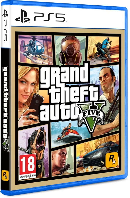 Hra na konzole Grand Theft Auto V (GTA 5) - PS5