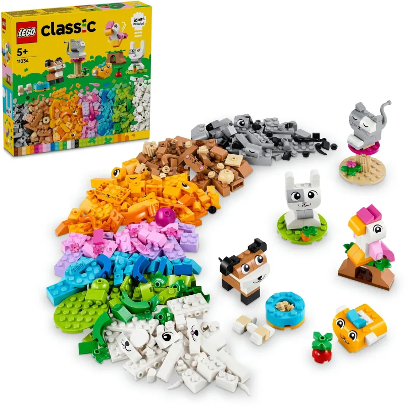 LEGO stavebnica LEGO® Classic 11034 Tvoriví miláčikovia