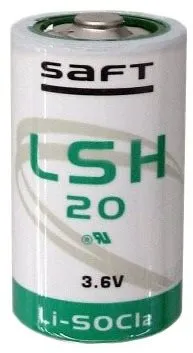 Jednorazová batéria SAFT LSH20, lítiový článok 3.6V, 13000mAh