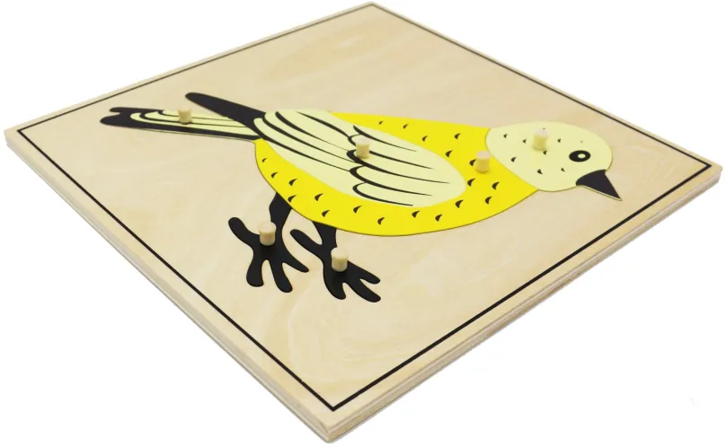 Vkladačka Puzzle - vták