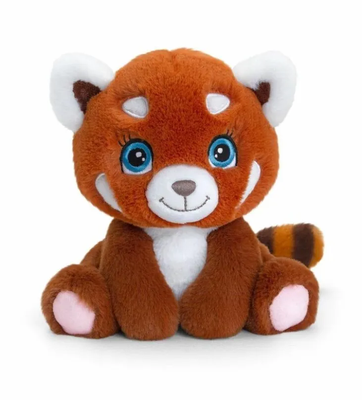 Plyšák Keel Toys Keeleco Panda červená