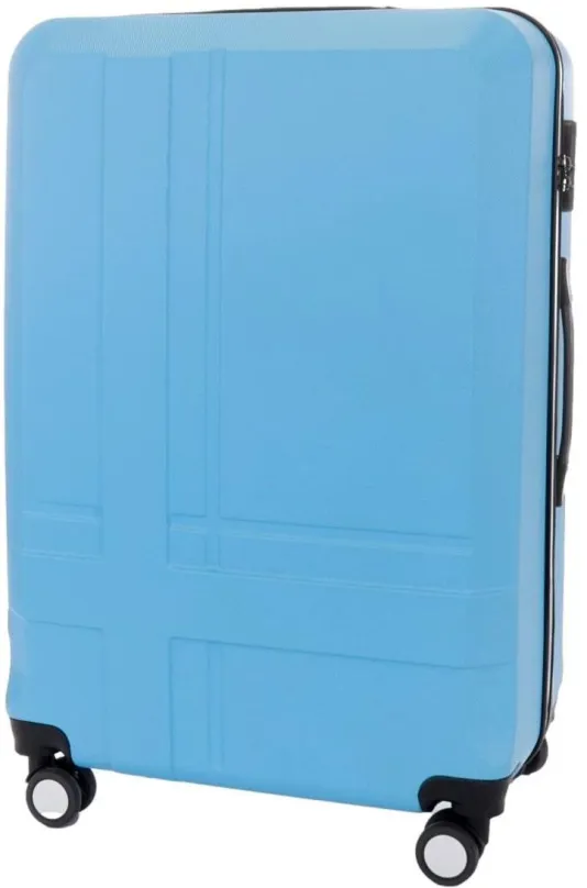 Cestovný kufor T-class TPL-3011, veľ. XL, ABS, (modrá), 75 x 50 x 30,5 cm