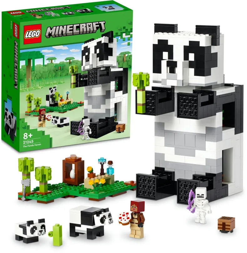 LEGO stavebnica LEGO® Minecraft® 21245 Pandie útočisko