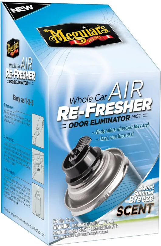 Čistič klimatizácie Meguiar's Air Re-Fresher Odor Eliminator - Summer Breeze Scent 71g