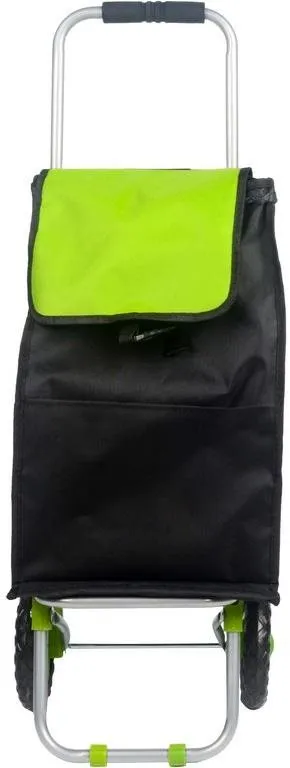 Nákupná taška MAT Group Nákupná taška RIO 25 l čierna/zelená