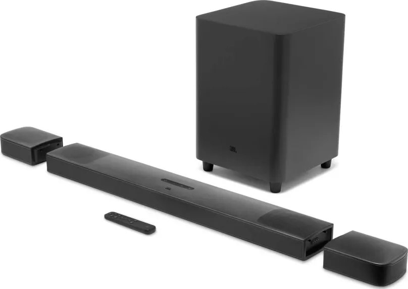 SoundBar JBL Bar 9.1 Surround Dolby Atmos, 9.1, s výkonom 820 W, aktívny bezdrôtový subwoo