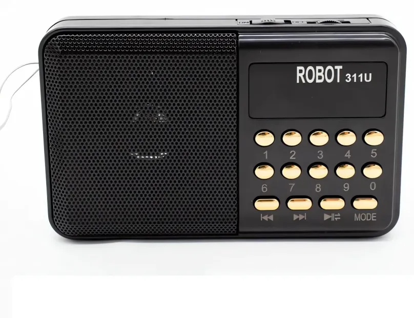 Rádio PRONETT XJ5097 Mini vreckové rádio USB čierne
