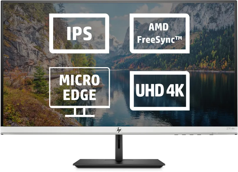 LCD monitor 27 "HP 27f 4K