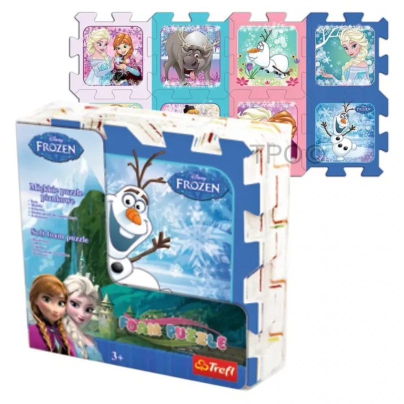 TREFL penové puzzle Ľadové kráľovstvo/Frozen 8 ks