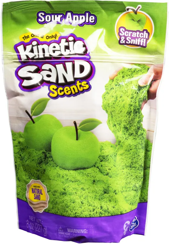 Kinetický piesok Kinetic Sand Voňavý tekutý piesok - Apple