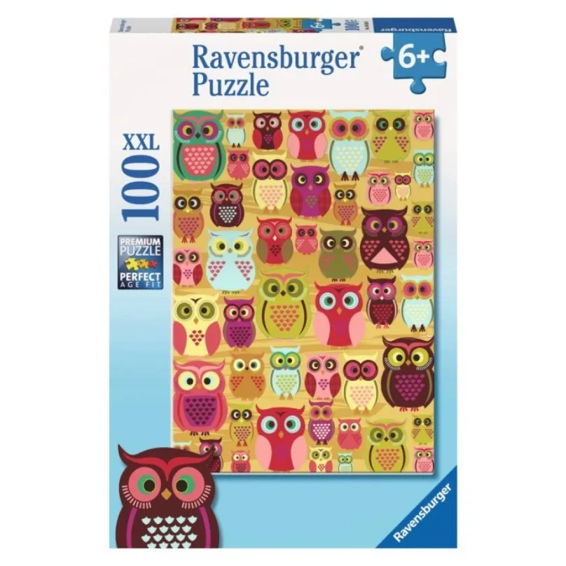 Ravensburger 10528 Puzzle Sovy 100 dielikov
