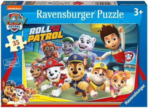 Puzzle Ravensburger Puzzle 056828 Tlapková Patrola: Silná Jednotka 35 Dielok