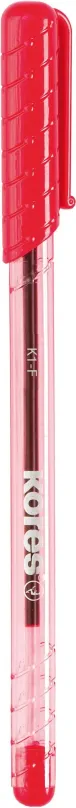 Guľôčkové pero KORES K1 Pen F-0.7 mm, červené
