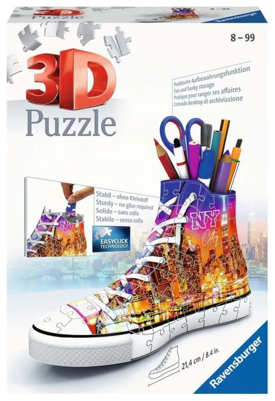 RAVENSBURGER 3D puzzle Kecka New York City 108 dielikov