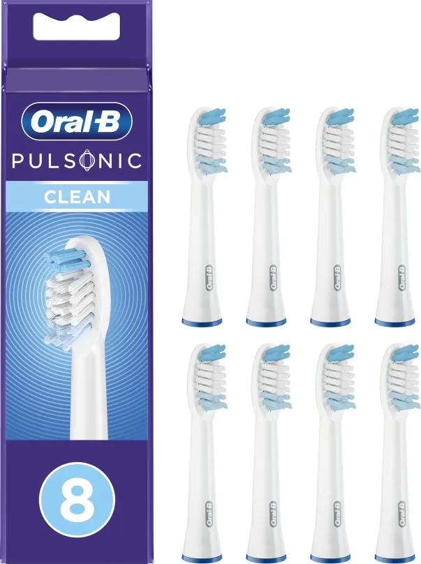 Náhradné hlavice k zubnej kefke Oral-B Pulsonic Clean, 4 ks - Náhradné hlavice + Oral-B Pulsonic Clean, 4 ks - Náhradné hlavice