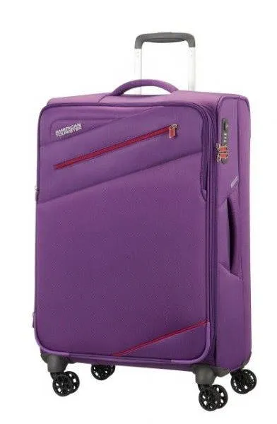 Cestovný kufor American Tourister Pikes Peak Spinner 68 Moonrise Purple