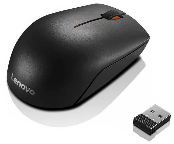 Myš Lenovo 300 Wireless Compact Mouse, bezdrôtová, optická, pre ľavákov, pripojenie cez be