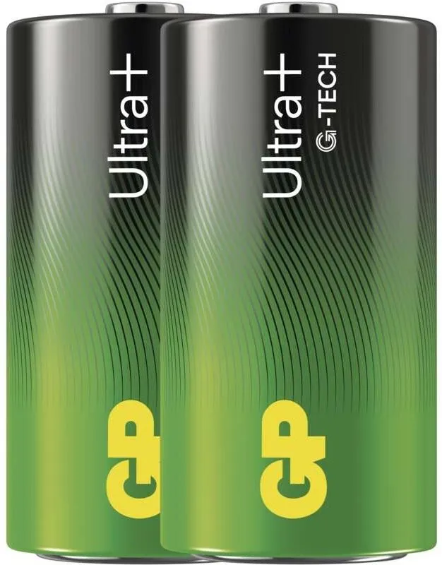 Jednorazová batéria GP Alkalická batéria Ultra Plus C (LR14), 2 ks