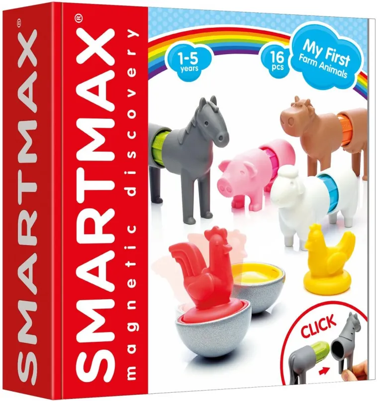 Stavebnica SmartMax - Moje prvé zvieratká z farmy