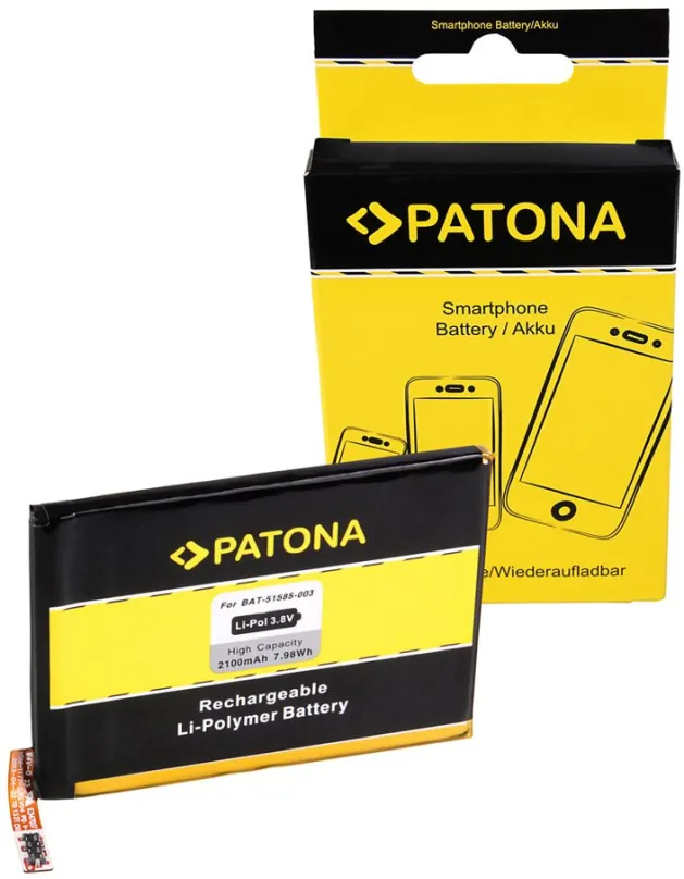 Batérie pre mobilný telefón Paton pre Blackberry Q5 SQR100-1 2100mAh 3.8V Li-Pol