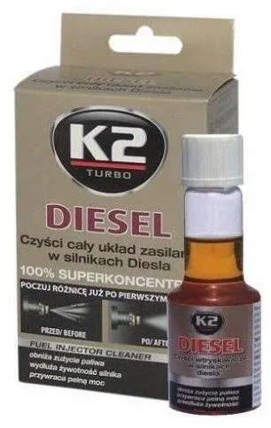 Aditívum K2 DIESEL 50 ml - aditívum do paliva