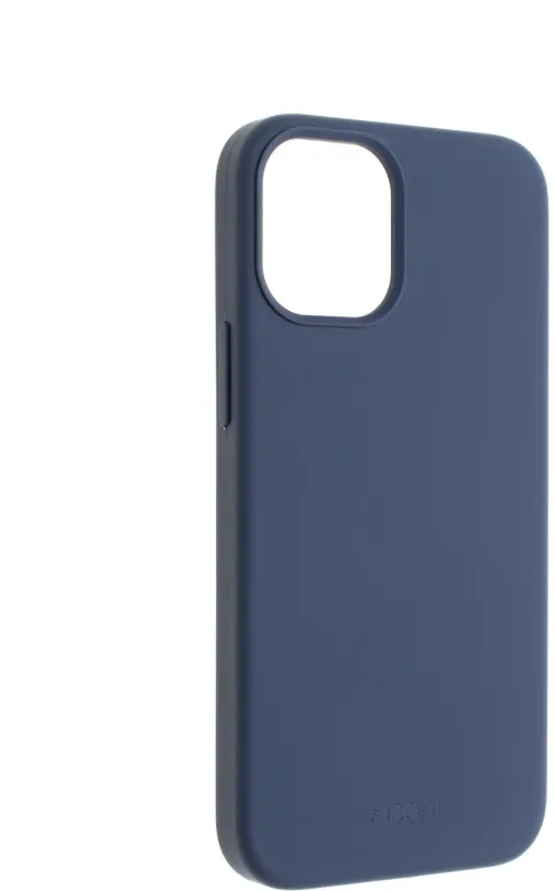 Kryt na mobil FIXED Flow Liquid Silicon case pre Apple iPhone 13, modrý
