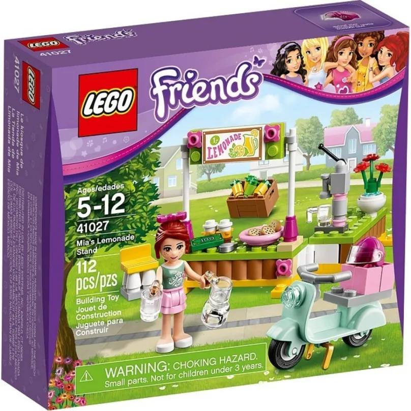 LEGO® Friends 41027 Mia a stánok s limonádou