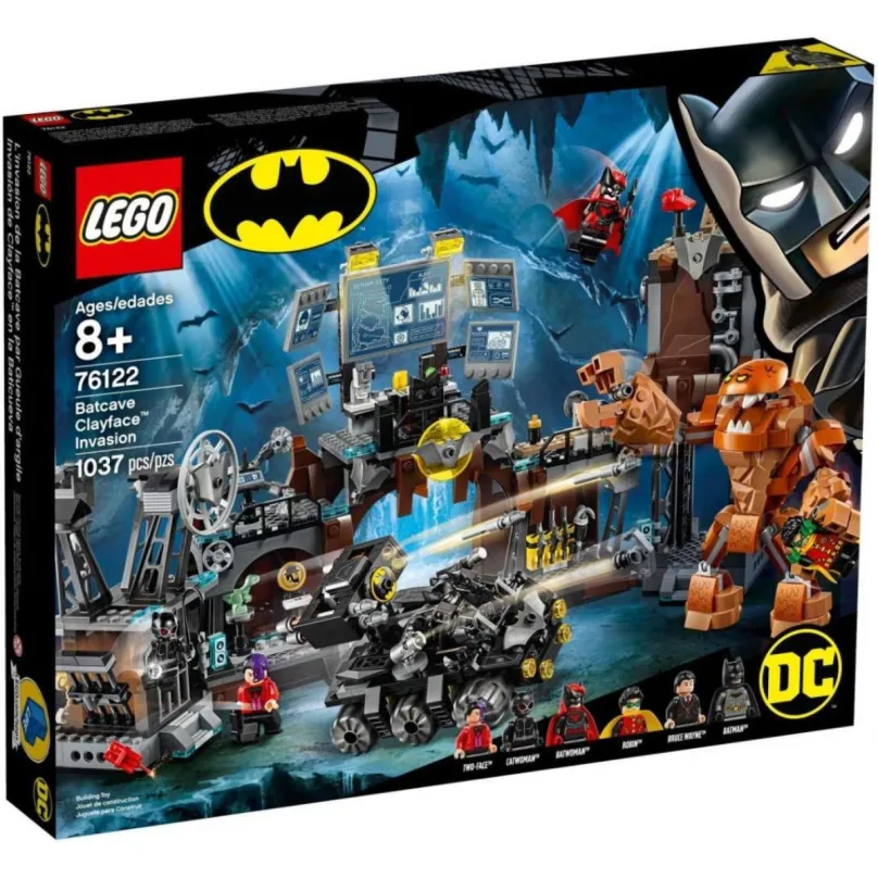 LEGO stavebnice LEGO Super Heroes 76122 Clayface útočia na Batmanovho jaskyni