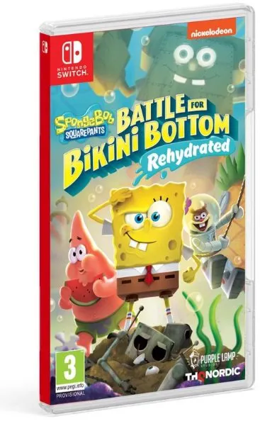 Hra na konzole Spongebob SquarePants: Battle for Bikini Bottom - Rehydrated - Nintendo Switch