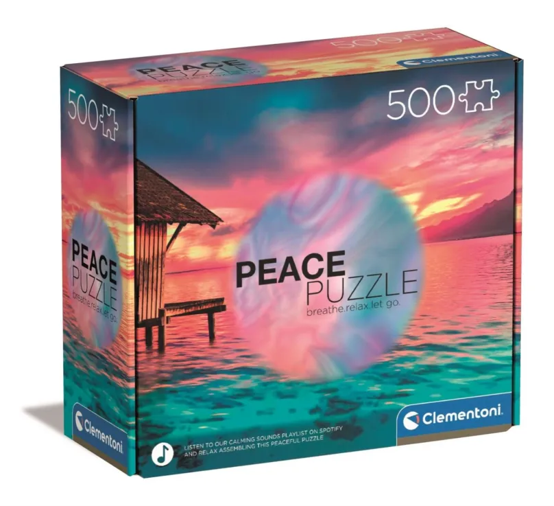 CLEMENTONI Peace puzzle: Žiť prítomnosťou 500 dielikov