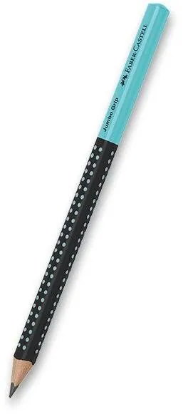Grafitová ceruzka FABER-CASTELL Grip Jumbo TwoTone HB trojhranná, tyrkysová