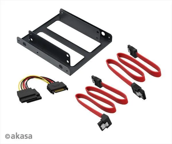 Rámček na disk AKASA 2.5" SSD & HDD Adapter with SATA Cables