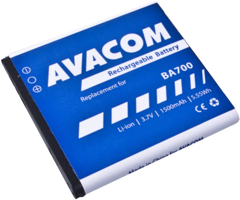 Batérie pre mobilný telefón Avacom pre Sony Ericsson Xperia Neo, Xperia Pro, Xperia Ray Li-ion 3,7V 1500mAh (náhrada BA700)