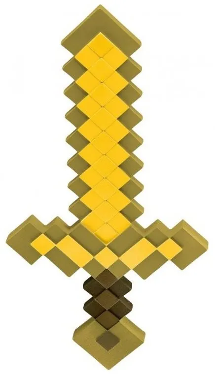 Replika zbrane Minecraft - Gold Sword