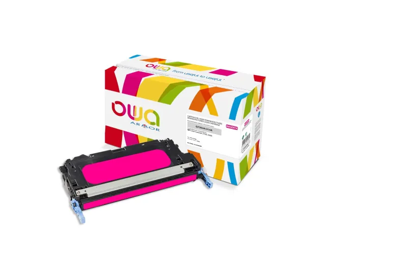 OWA Armor toner kompatibilný s HP Q7563A, 3500st, červená/magenta