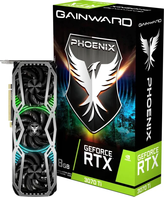 Grafická karta GAINWARD GeForce RTX 3070 Ti Phoenix 8GB, 8 GB GDDR6X (19000 MHz), NVIDIA
