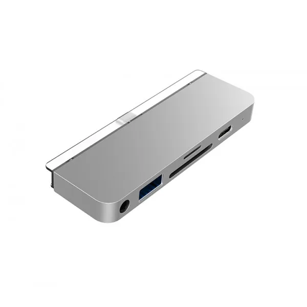 Hyperdrive 6-in-1 USB-C Hub pre iPad Pro - Silver
