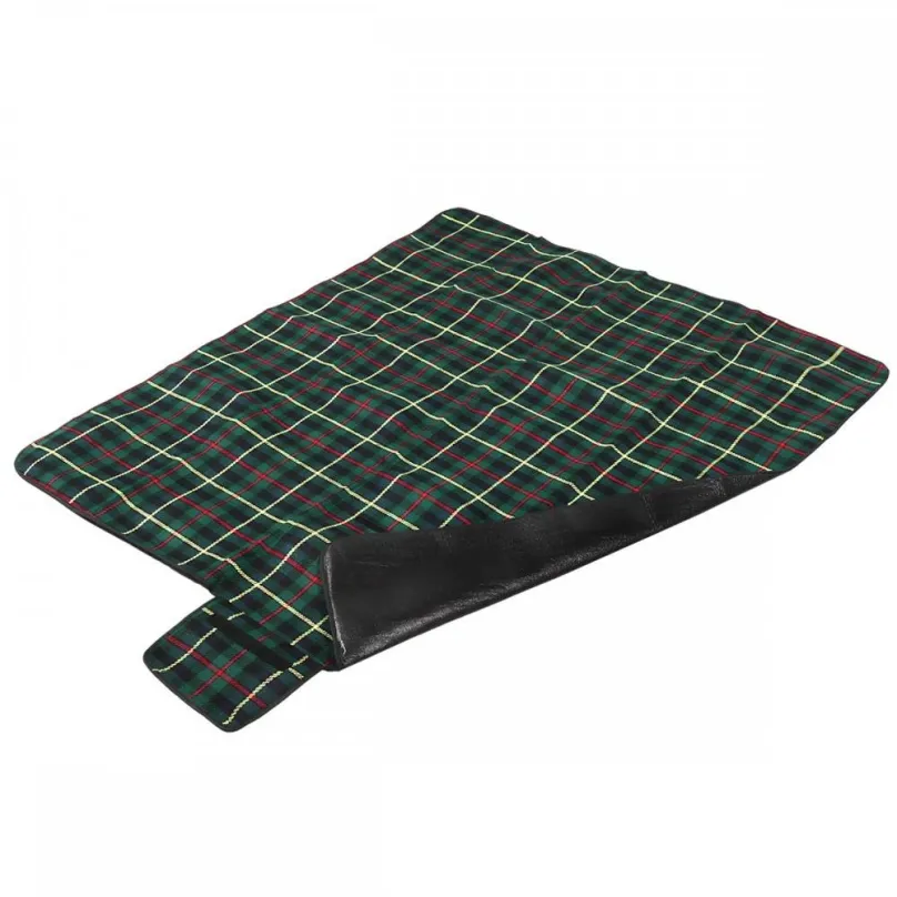 Pikniková deka Pikniková deka 150x130 cm, károvaná-zelená, 150x130 cm, s izolačnou vrstvou