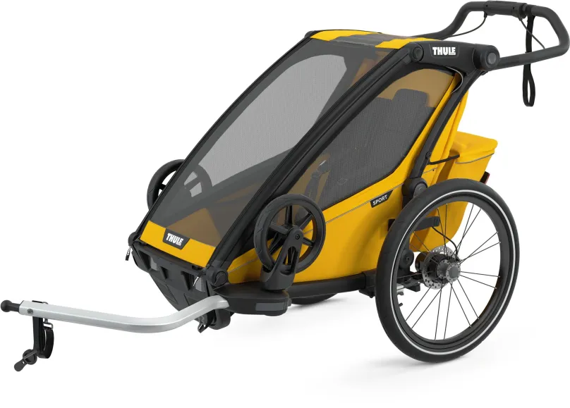 Detský vozík za bicykel THULE CHARIOT SPORT 1 Spectra Yellow 2021