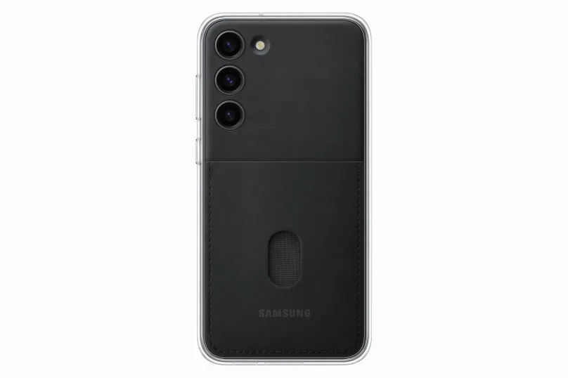 Kryt na mobil Samsung Galaxy S23+ Ochranný kryt Frame čierny