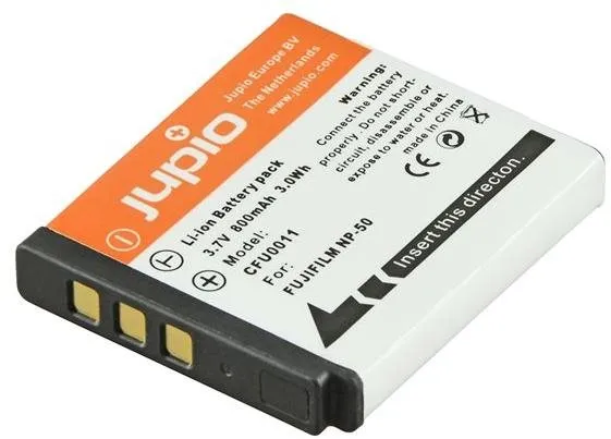 Batéria pre fotoaparát Jupio NP-50 (D-Li68, D-Li122, Klic-7004) pre Fuji (Pentax, Ricoh, Kodak) 800 mAh