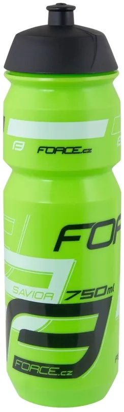 Fľaša na pitie Force Savior 0,75 l, zeleno-bielo-čierna