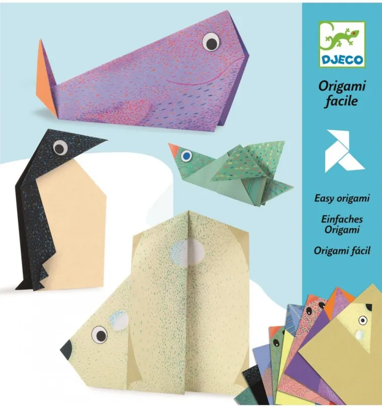 Origami Origami skladačka Polárne zvieratká
