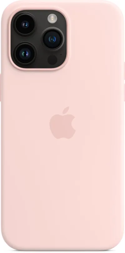 Kryt na mobil Apple iPhone 14 Pro Max Silikónový kryt s MagSafe kriedovo ružový